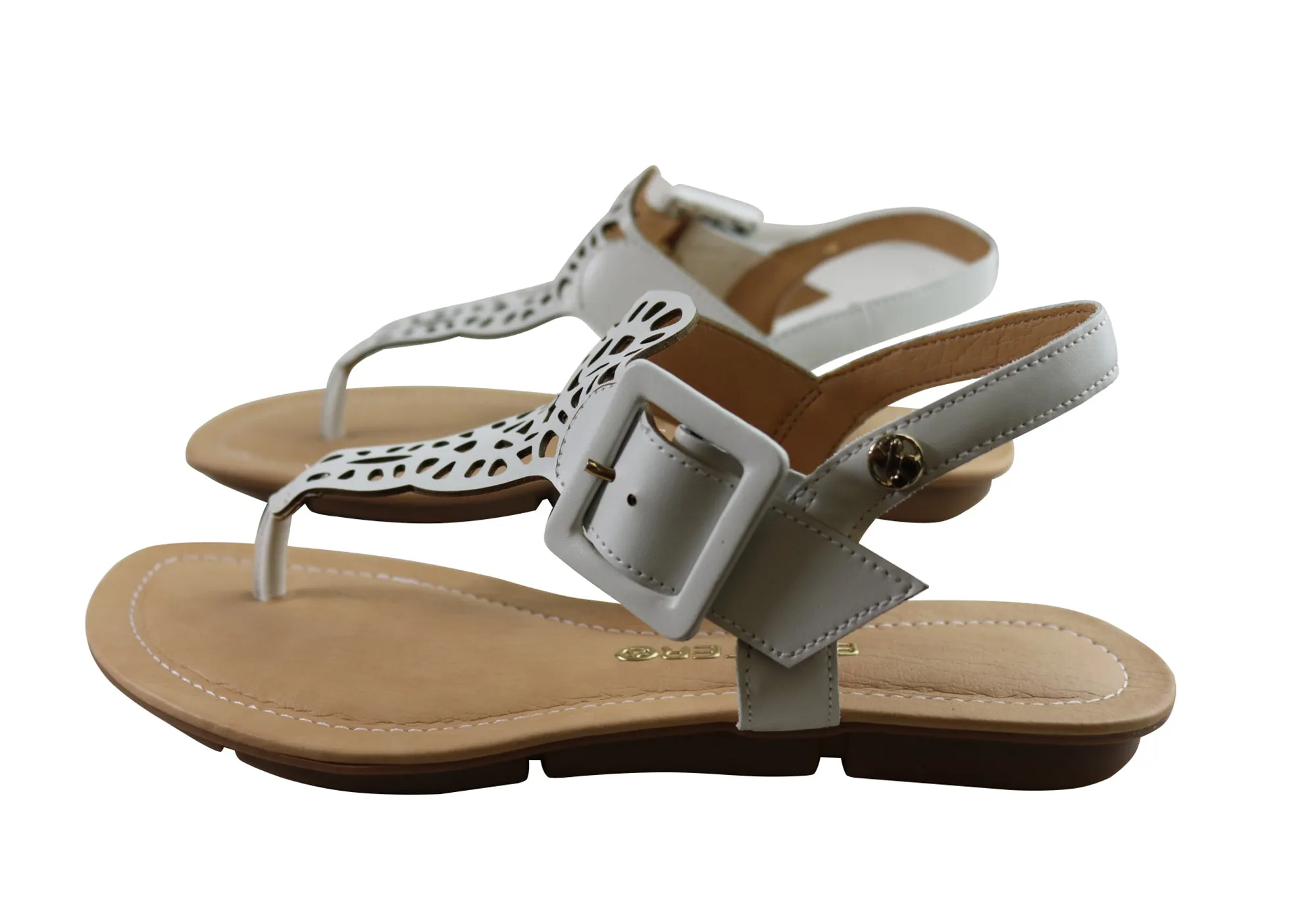 Bottero Georgia Damen Bequeme Ledersandalen Hergestellt In Brasilien Bottero Schuhe