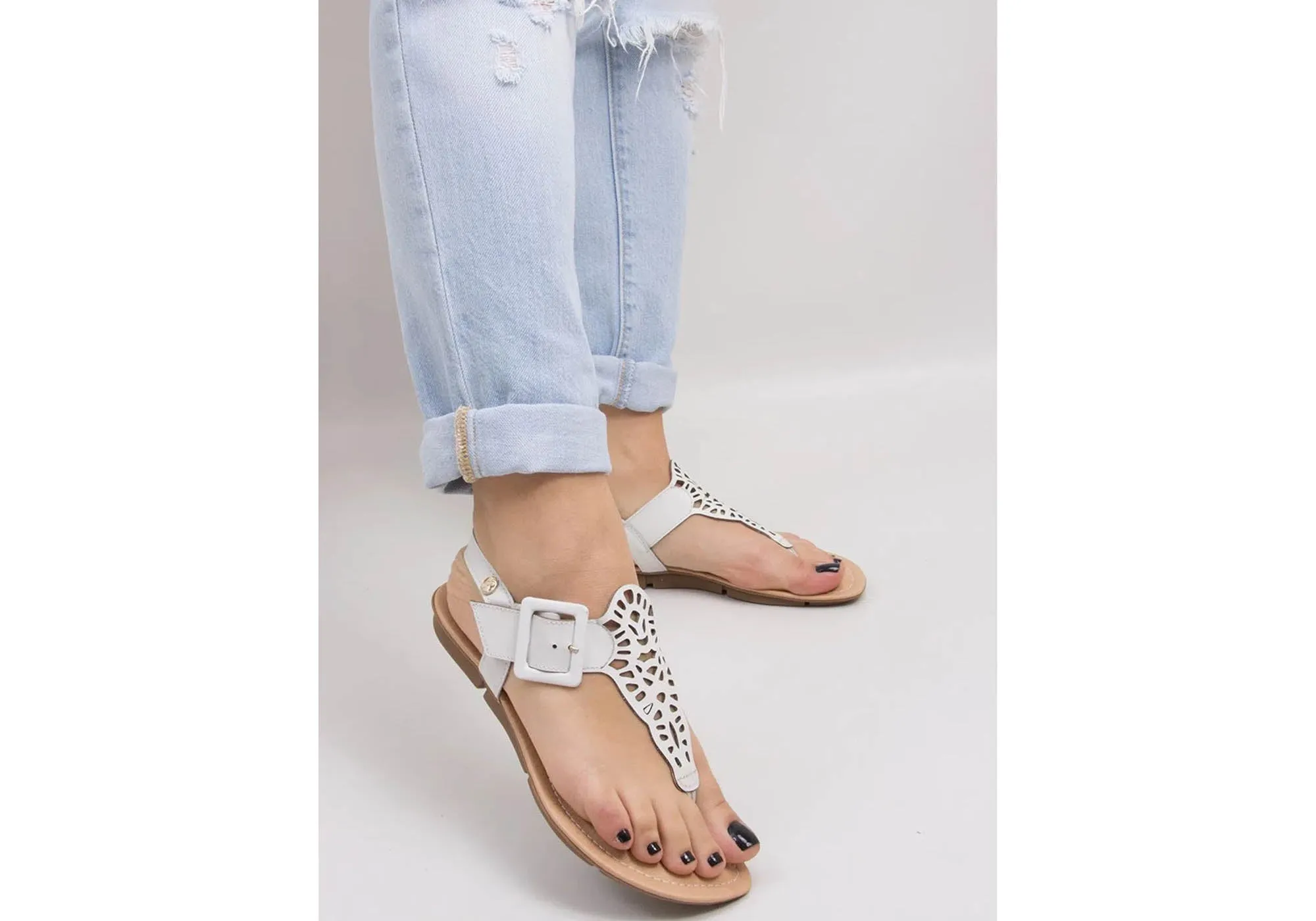 Bottero Georgia Damen Bequeme Ledersandalen Hergestellt In Brasilien Bottero Schuhe