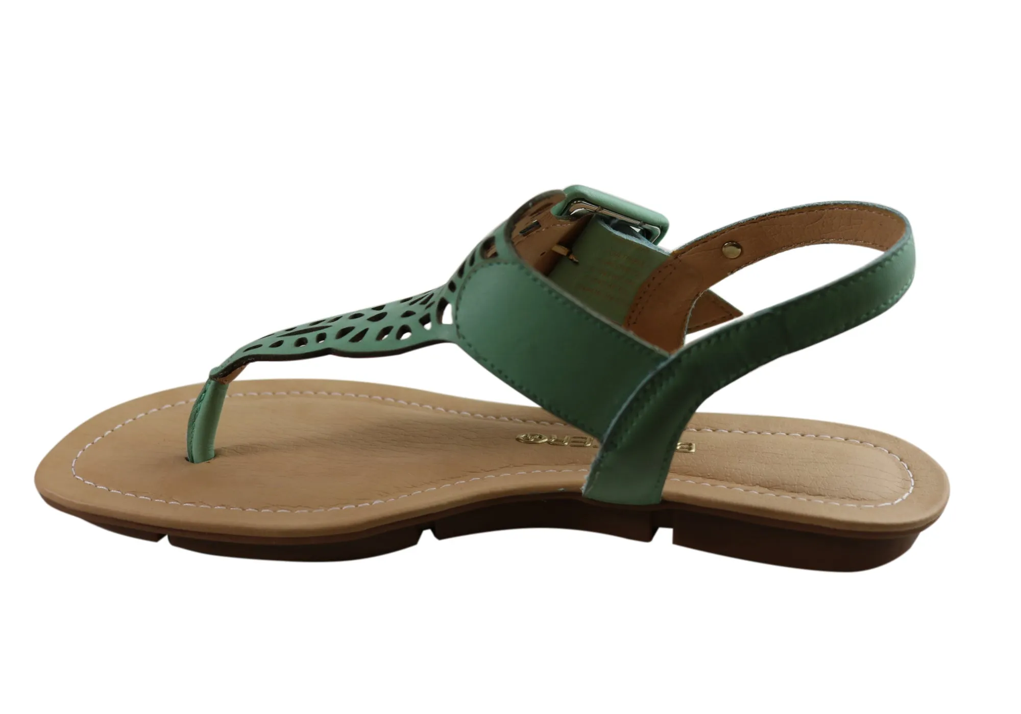 Bottero Georgia Damen Bequeme Ledersandalen Hergestellt In Brasilien Bottero Schuhe