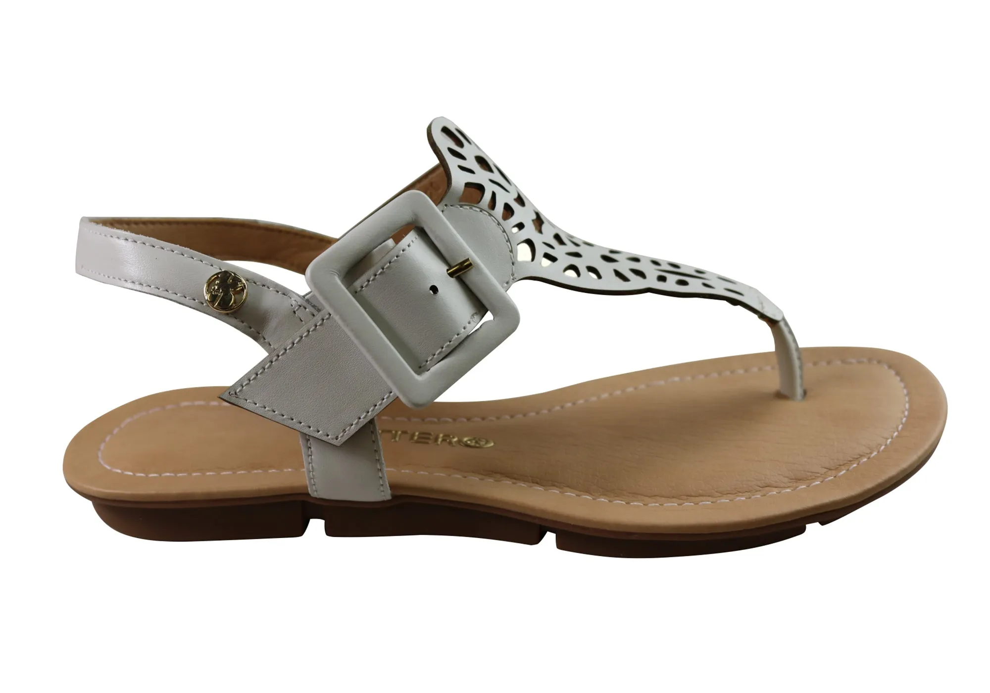 Bottero Georgia Damen Bequeme Ledersandalen Hergestellt In Brasilien Bottero Schuhe