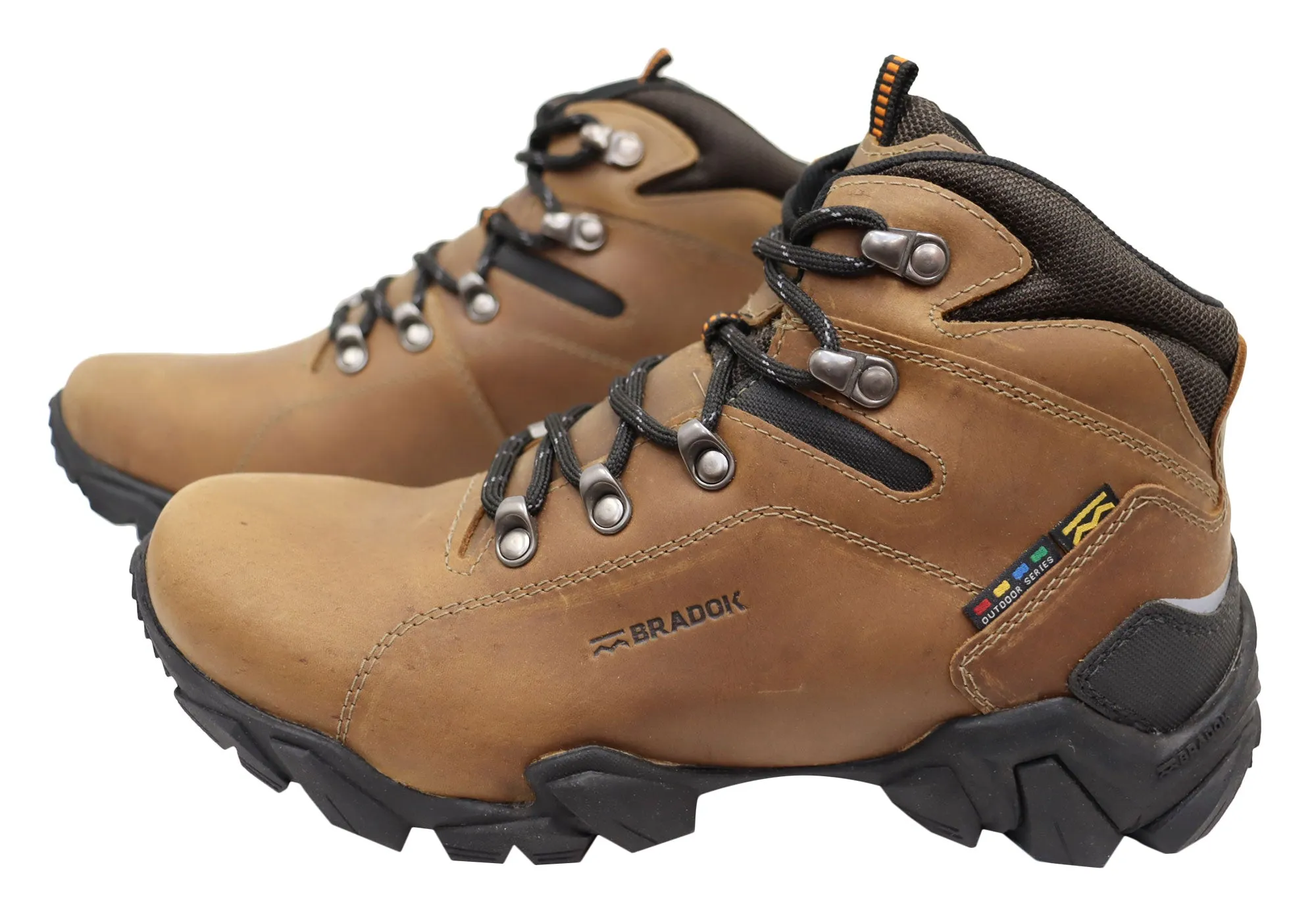 Bradok Raptor 2 Herren Bequeme Wanderstiefel Aus Leder Hergestellt In Brasilien Bradok Schuhe