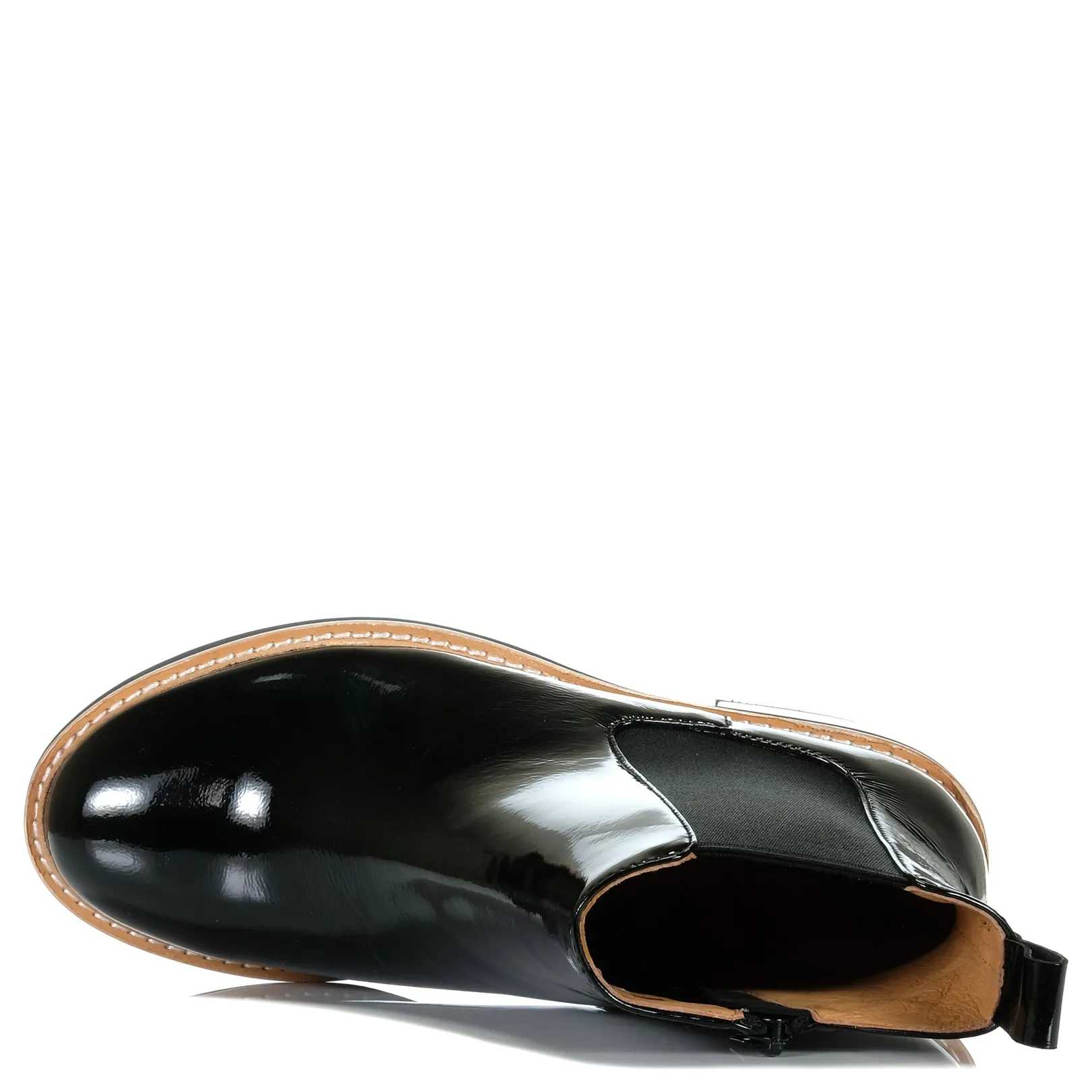 Bresley Patrol Lackschuhe Schwarz_Bresley