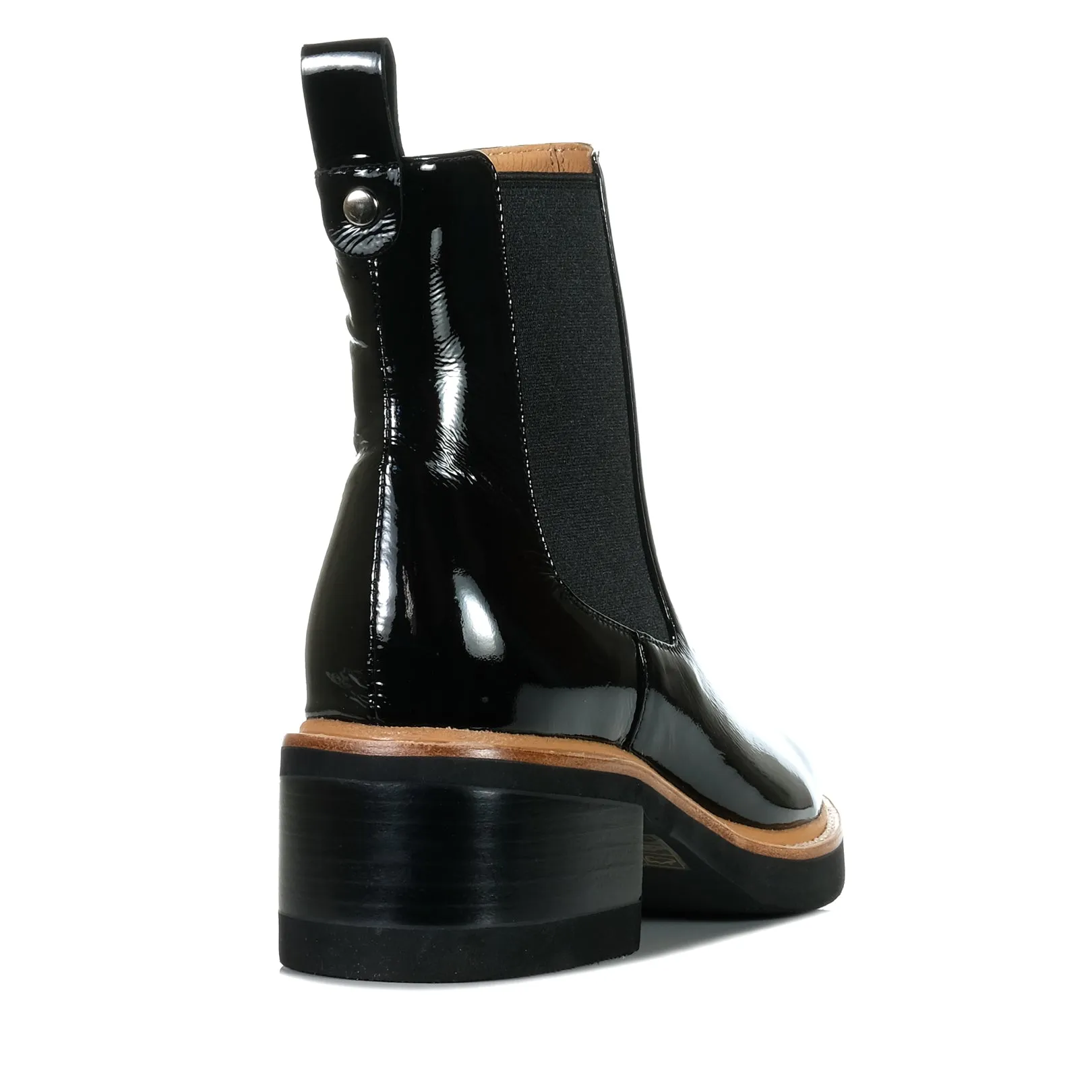 Bresley Patrol Lackschuhe Schwarz_Bresley