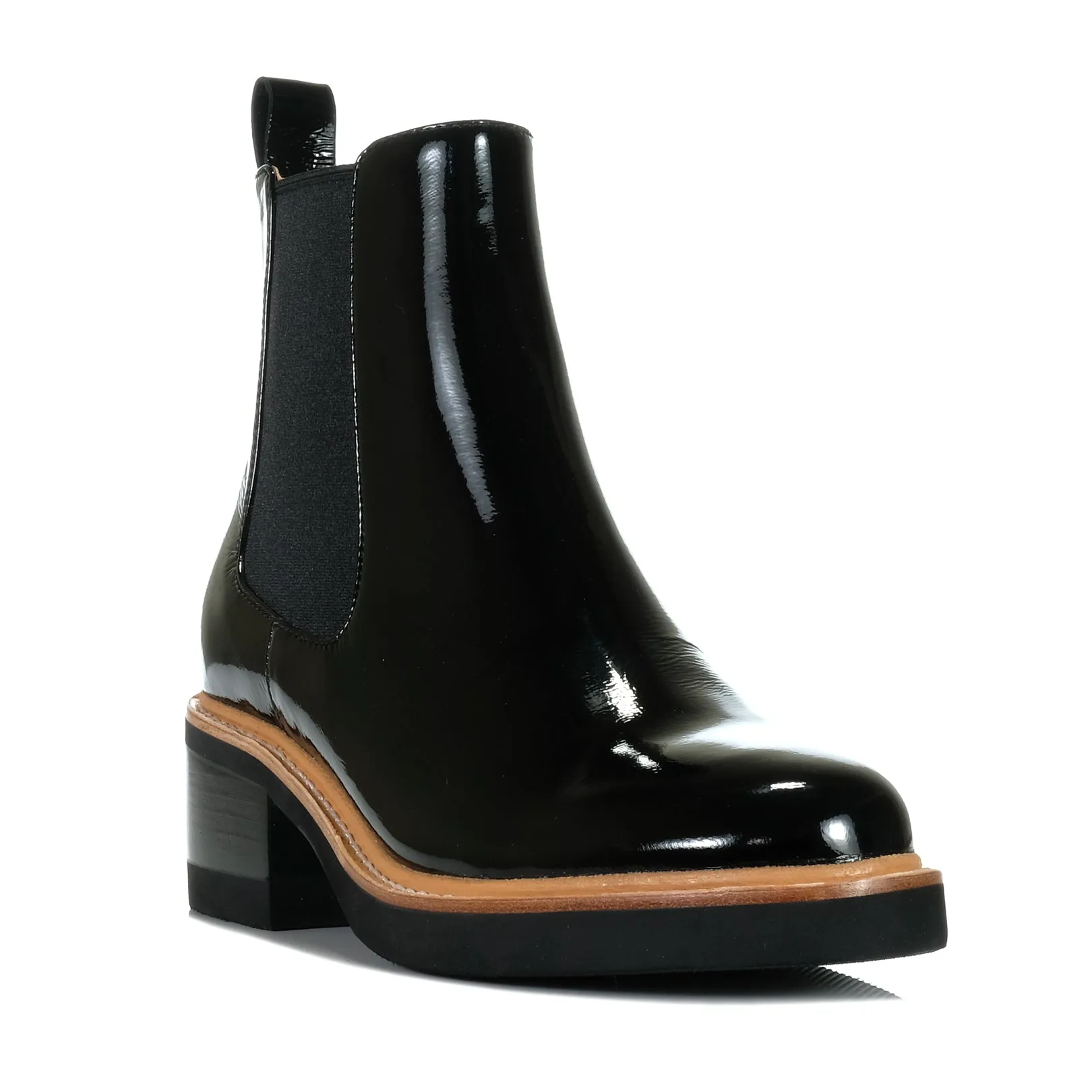 Bresley Patrol Lackschuhe Schwarz_Bresley