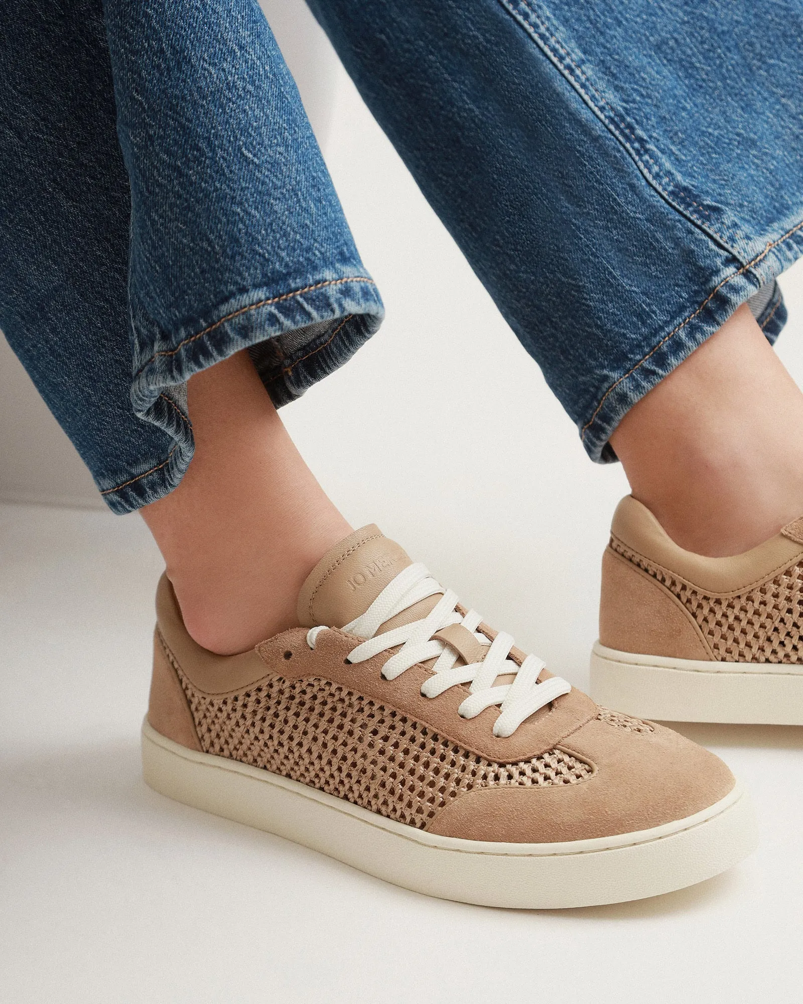 BRITT SNEAKERS KAMEL CROCHET