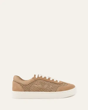 BRITT SNEAKERS KAMEL CROCHET