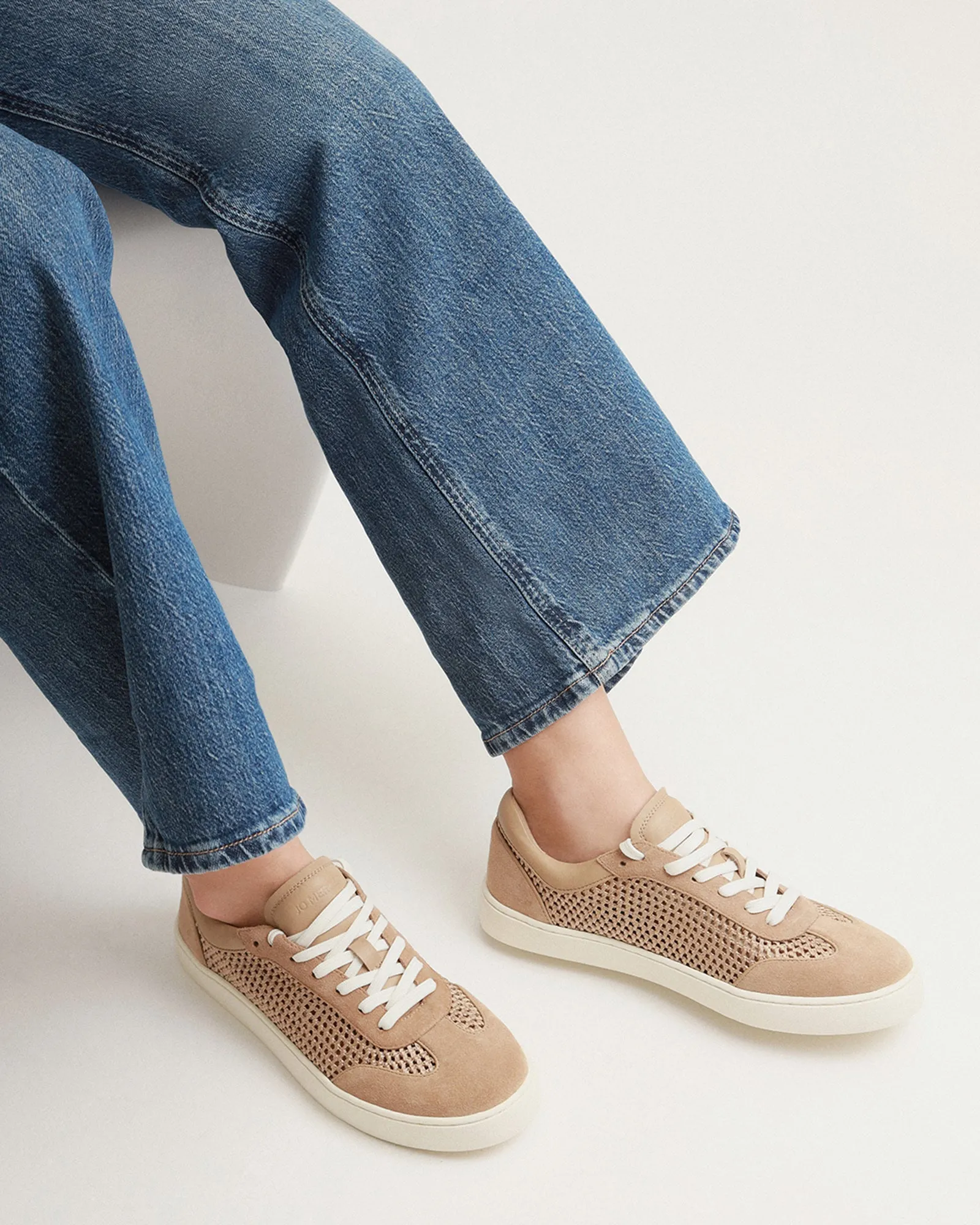 BRITT SNEAKERS KAMEL CROCHET