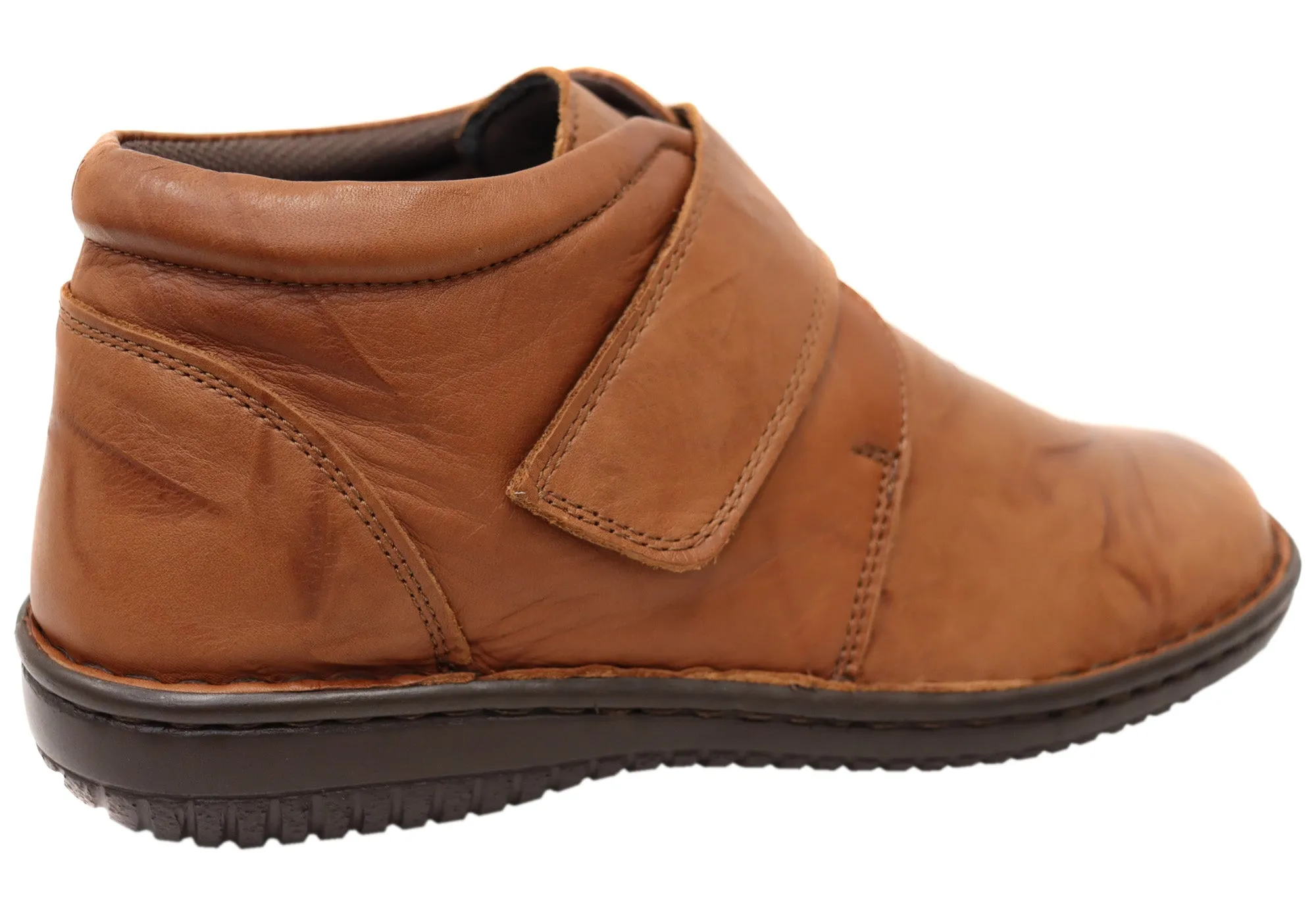 Cabello Comfort 5240-27 Damen Weite Passform Bequeme Lederstiefel Cabello Comfort Schuhe
