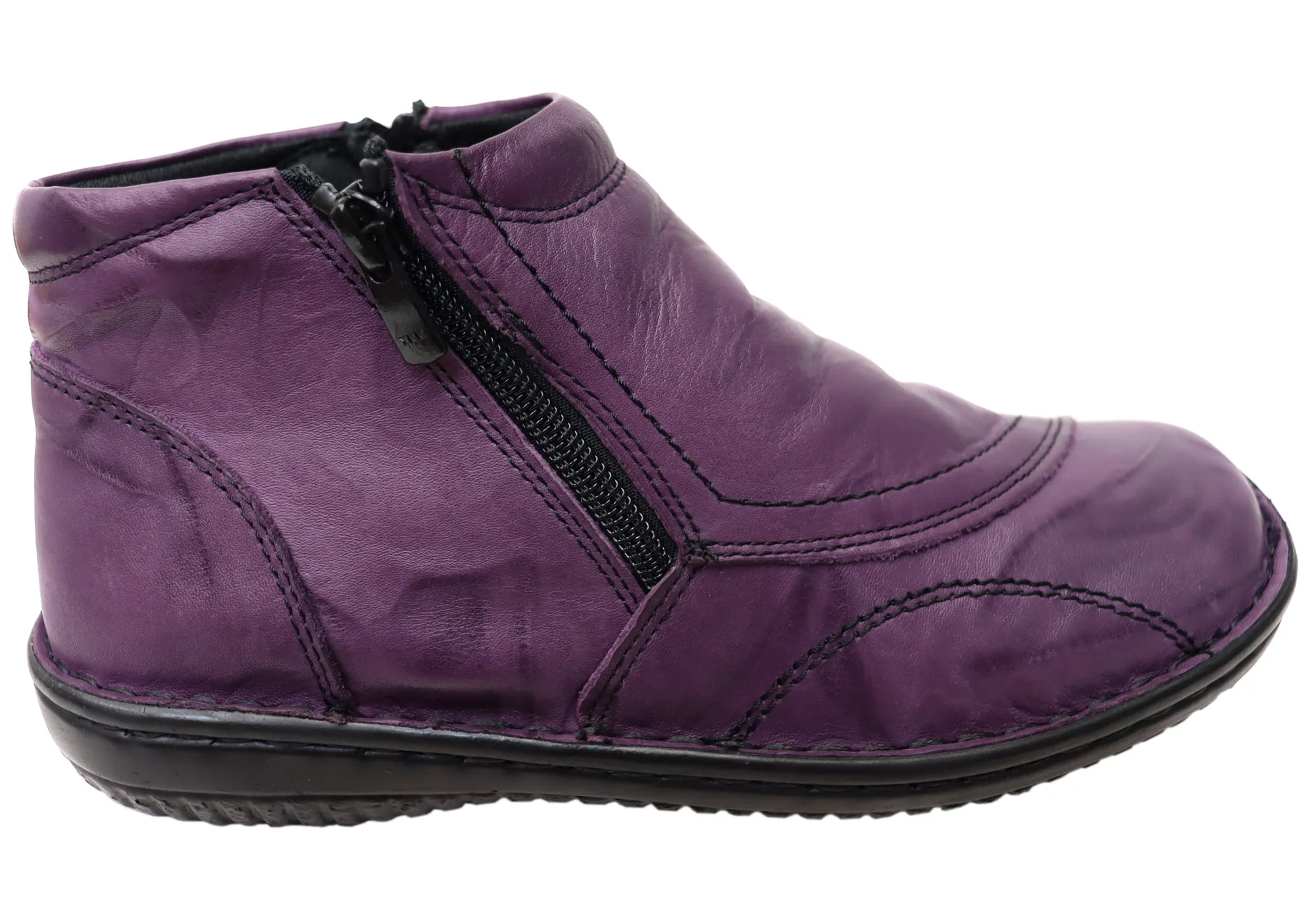 Cabello Comfort 5250-27 Damen Lederstiefel Hergestellt in der Türkei Cabello Comfort Schuhe