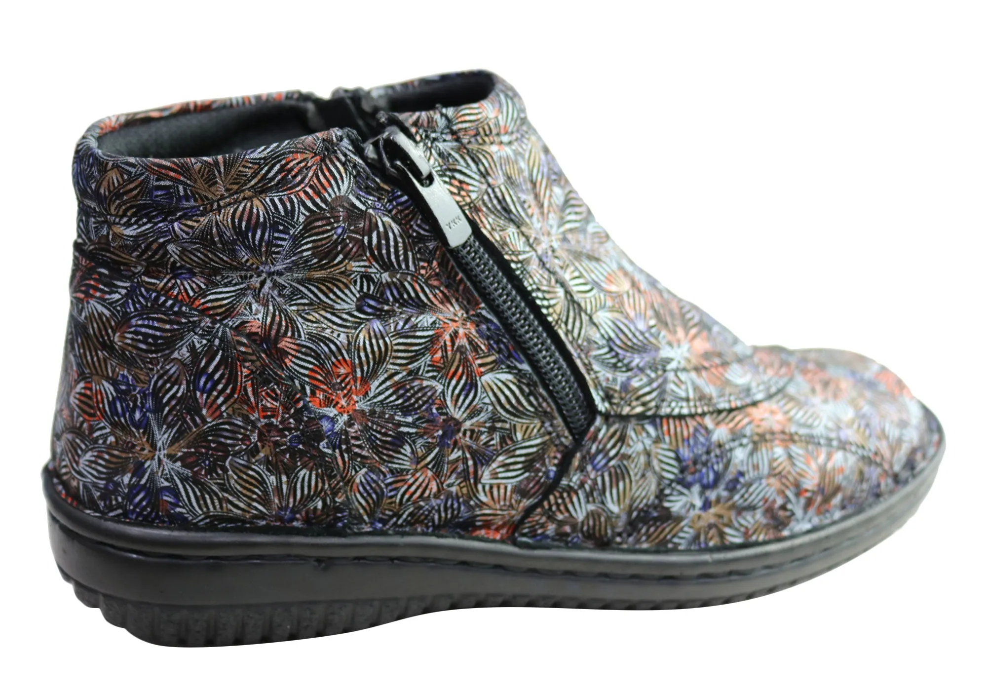 Cabello Comfort 5250-27 Damen Lederstiefel Hergestellt in der Türkei Cabello Comfort Schuhe