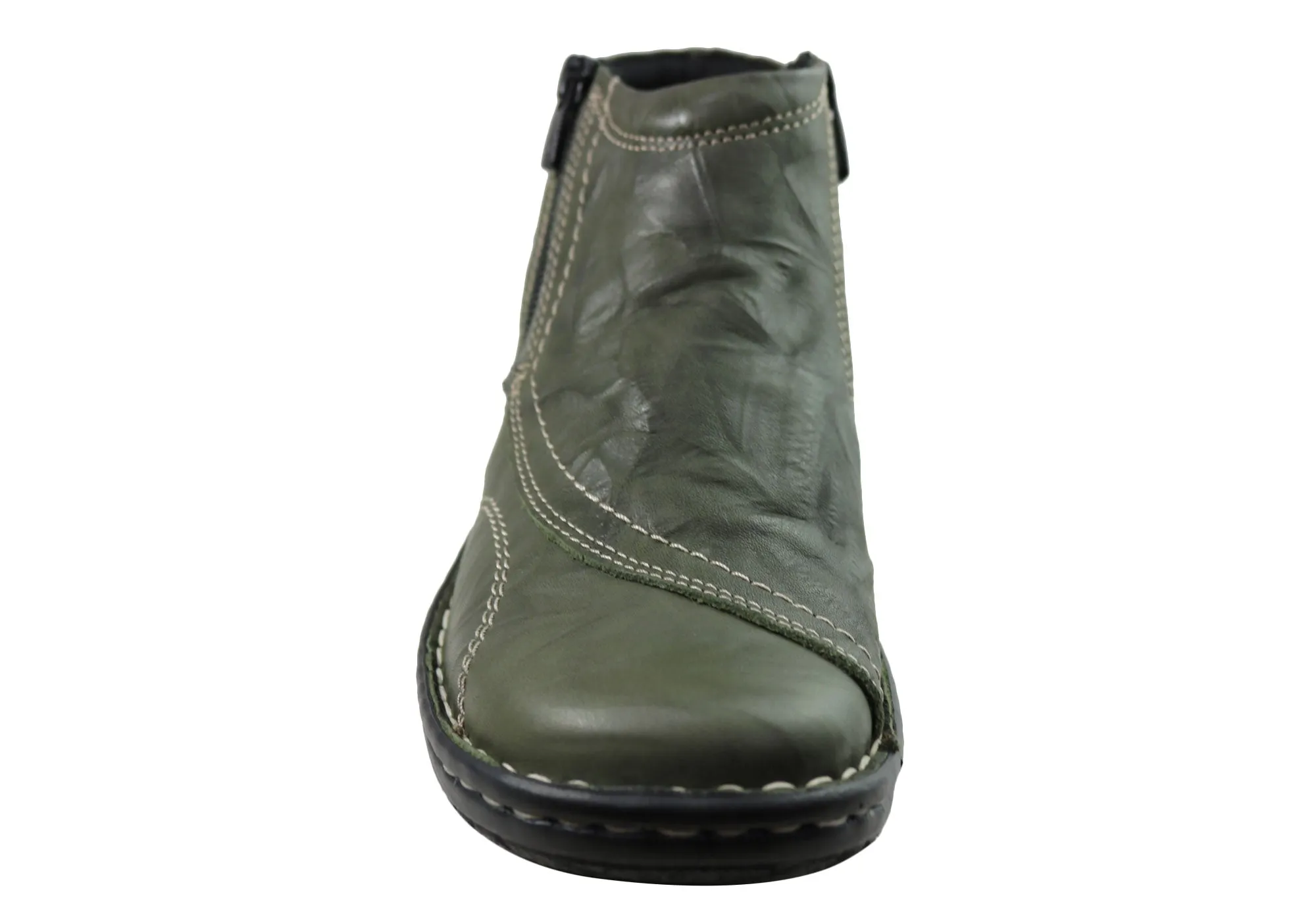 Cabello Comfort 5250-27 Damen Lederstiefel Hergestellt in der Türkei Cabello Comfort Schuhe
