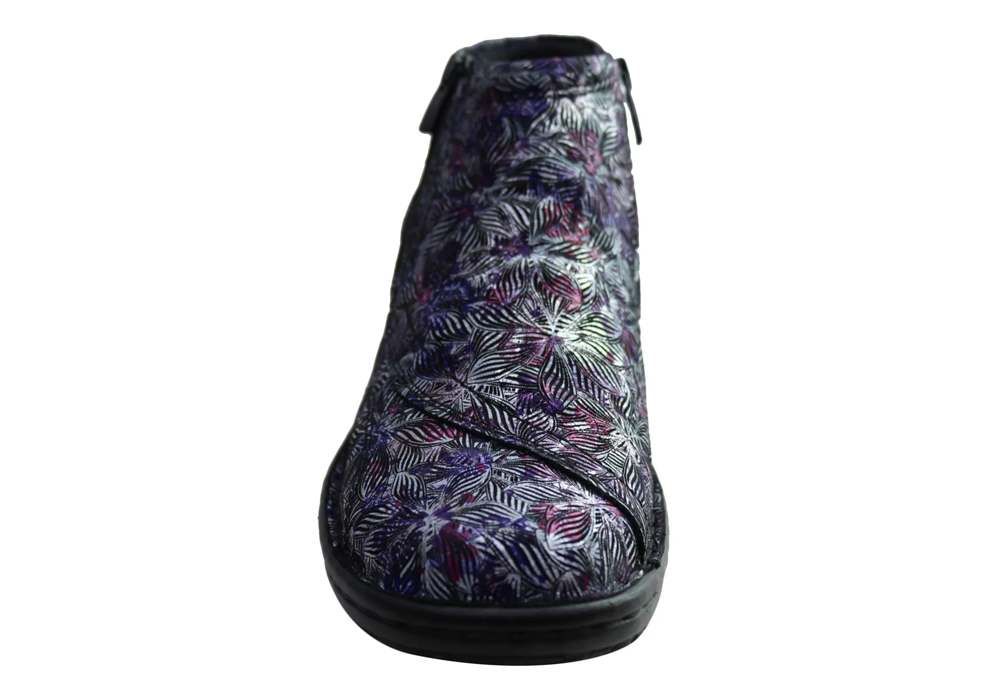 Cabello Comfort 5250-27 Damen Lederstiefel Hergestellt in der Türkei Cabello Comfort Schuhe
