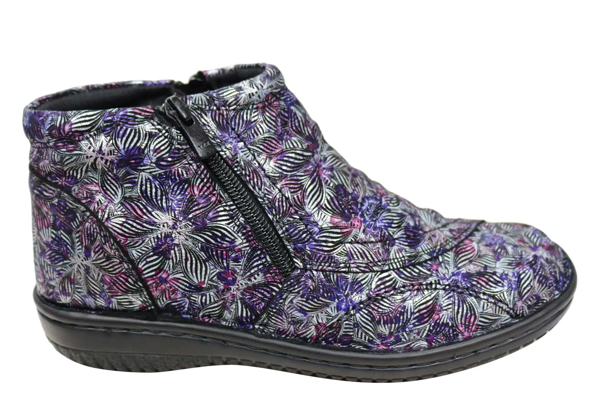 Cabello Comfort 5250-27 Damen Lederstiefel Hergestellt in der Türkei Cabello Comfort Schuhe