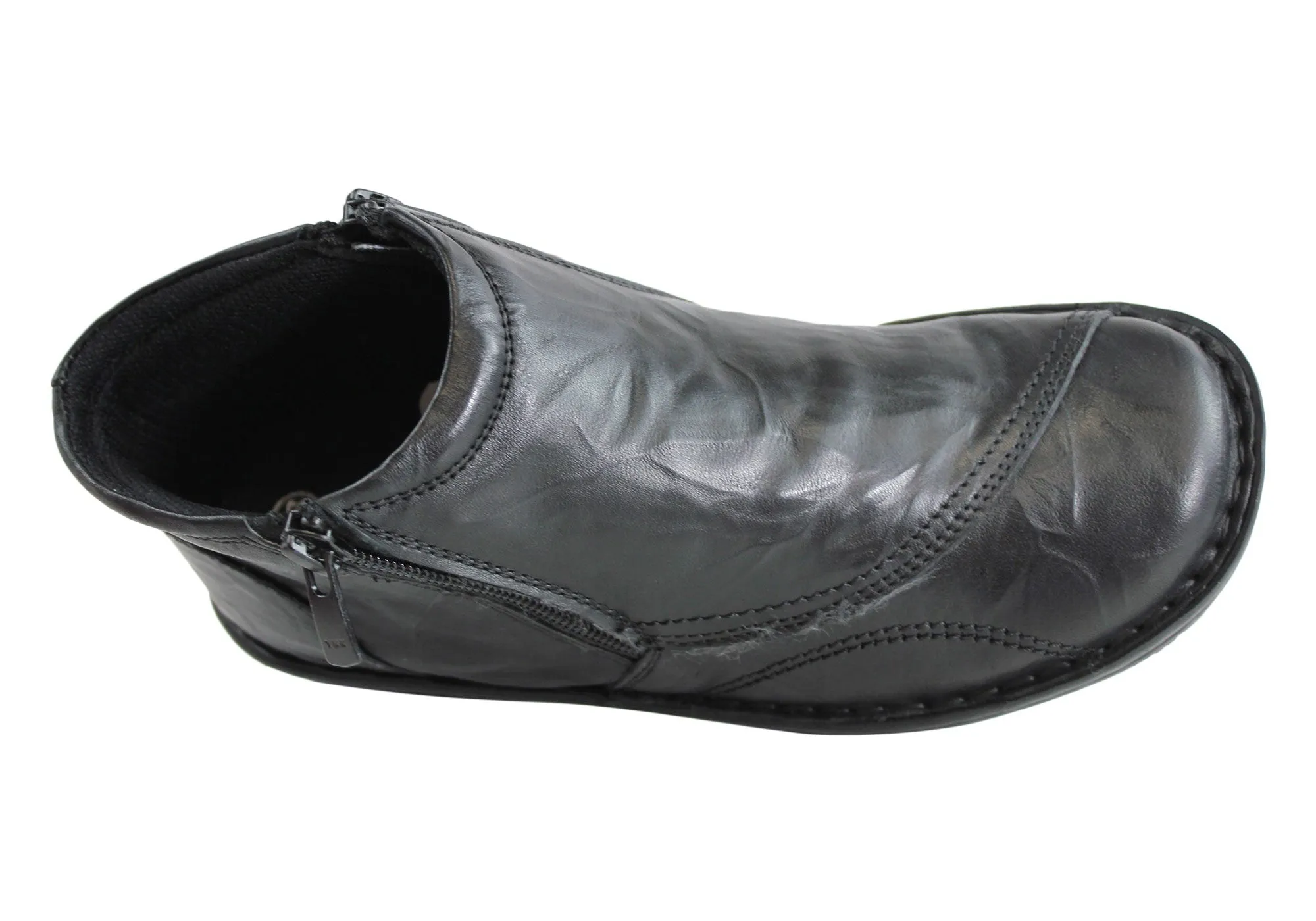 Cabello Comfort 5250-27 Damen Lederstiefel Hergestellt in der Türkei Cabello Comfort Schuhe