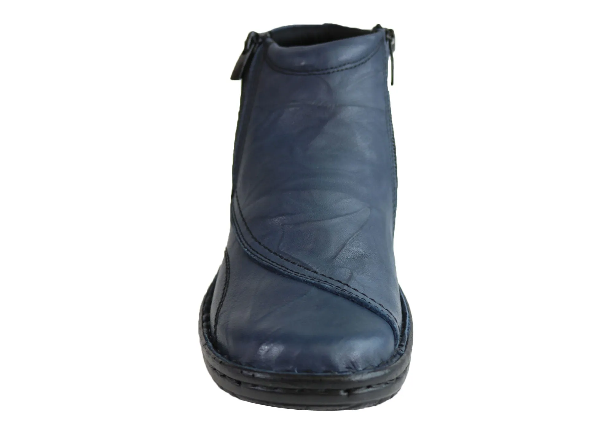 Cabello Comfort 5250-27 Damen Lederstiefel Hergestellt in der Türkei Cabello Comfort Schuhe