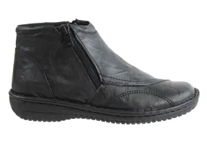 Cabello Comfort 5250-27 Damen Lederstiefel Hergestellt in der Türkei Cabello Comfort Schuhe