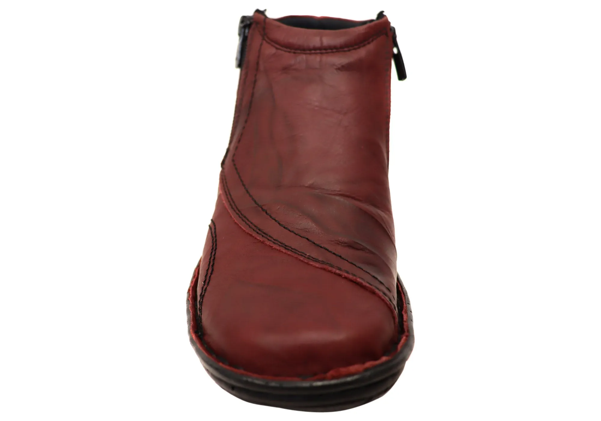 Cabello Comfort 5250-27 Damen Lederstiefel Hergestellt in der Türkei Cabello Comfort Schuhe