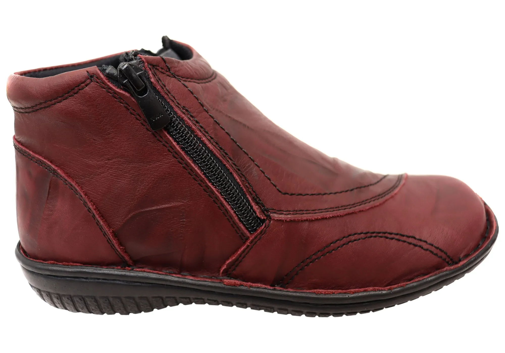 Cabello Comfort 5250-27 Damen Lederstiefel Hergestellt in der Türkei Cabello Comfort Schuhe