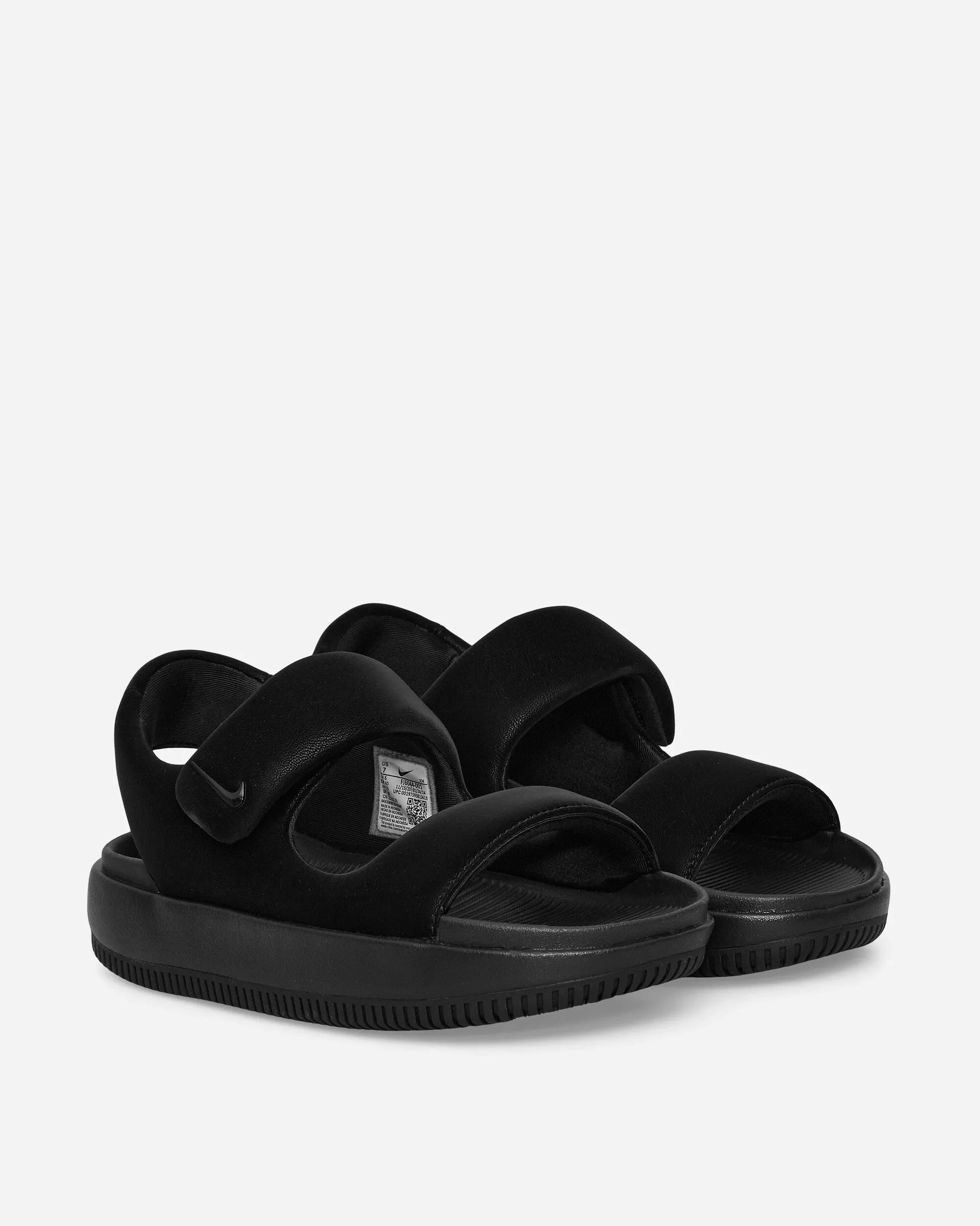 Beruhigende Sandalen Schwarz