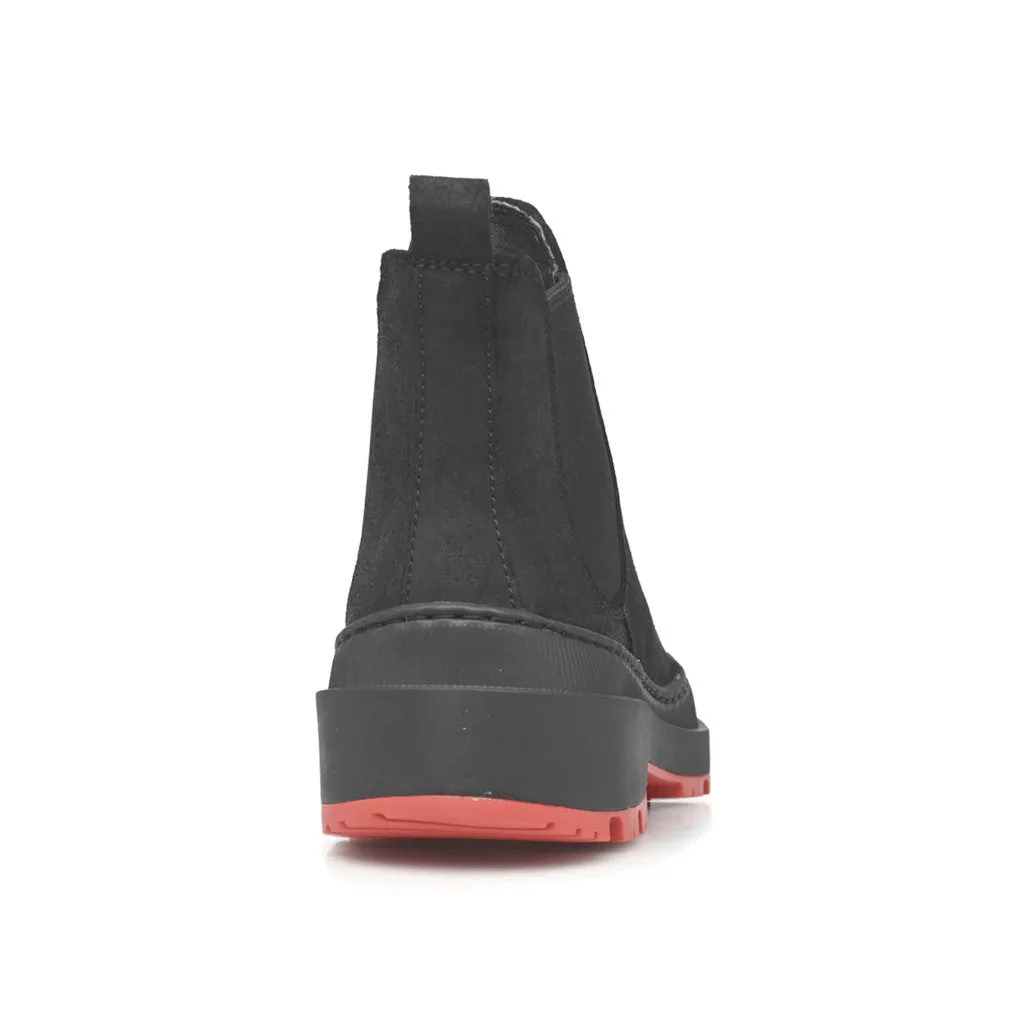 Camper Brutus Trek Nubuck-Leder Chelsea-Stiefel für Damen