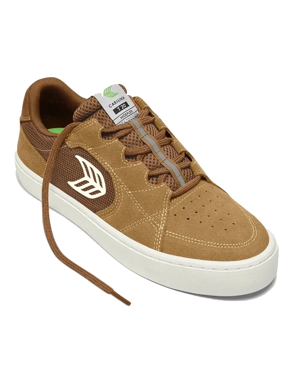 Cariuma Schuhe Hoefler T20 Pro Schuhe in Kamel & Elfenbein
