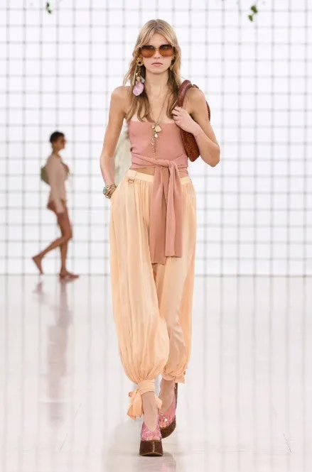 Chloé Schuhe Maxime PVC Keilabsatz, Sonniges Braun