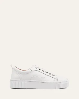 CLAREMONT SNEAKER WEISSES LEDER