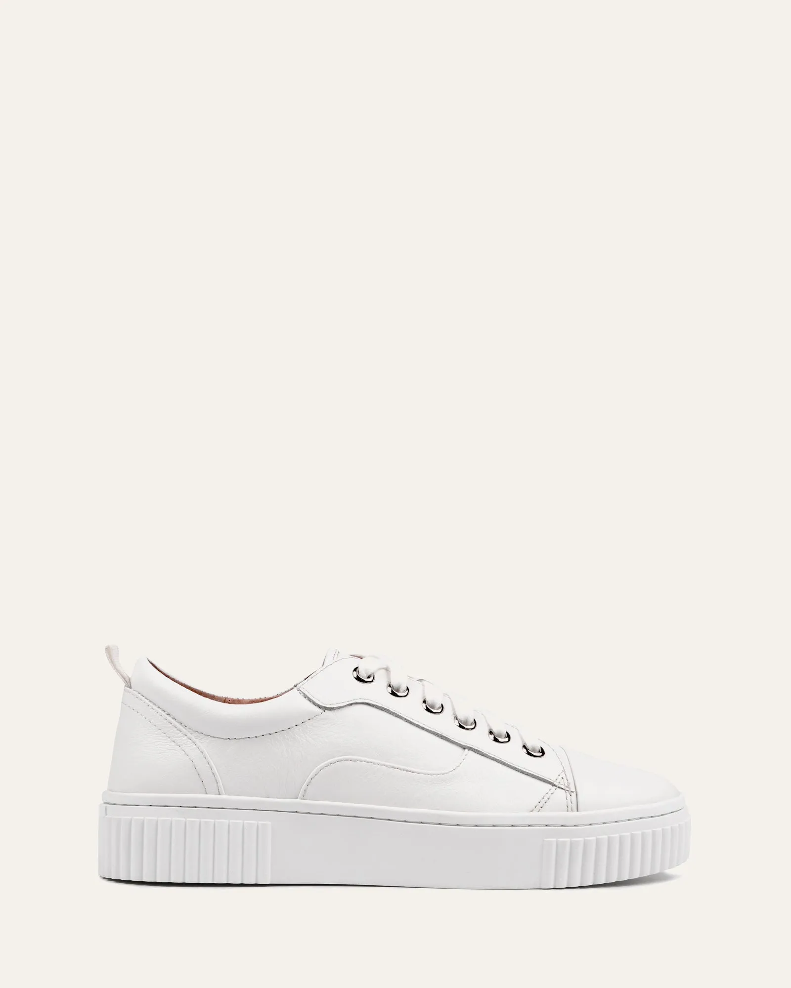 CLAREMONT SNEAKER WEISSES LEDER