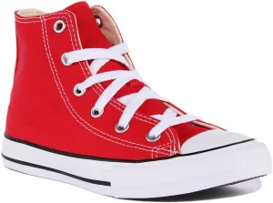 Converse All Star Hi Core Kinderschuhe in Rot