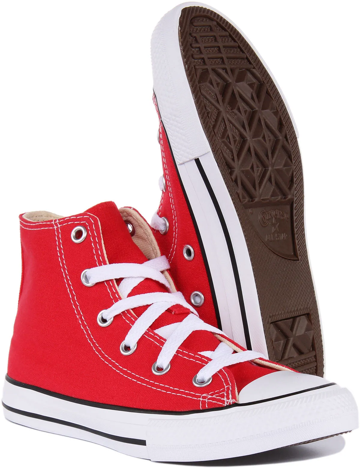 Converse All Star Hi Core Kinderschuhe in Rot
