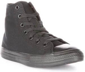 Converse All Star High 3S121C in Schwarz für Kinderschuhe Converse