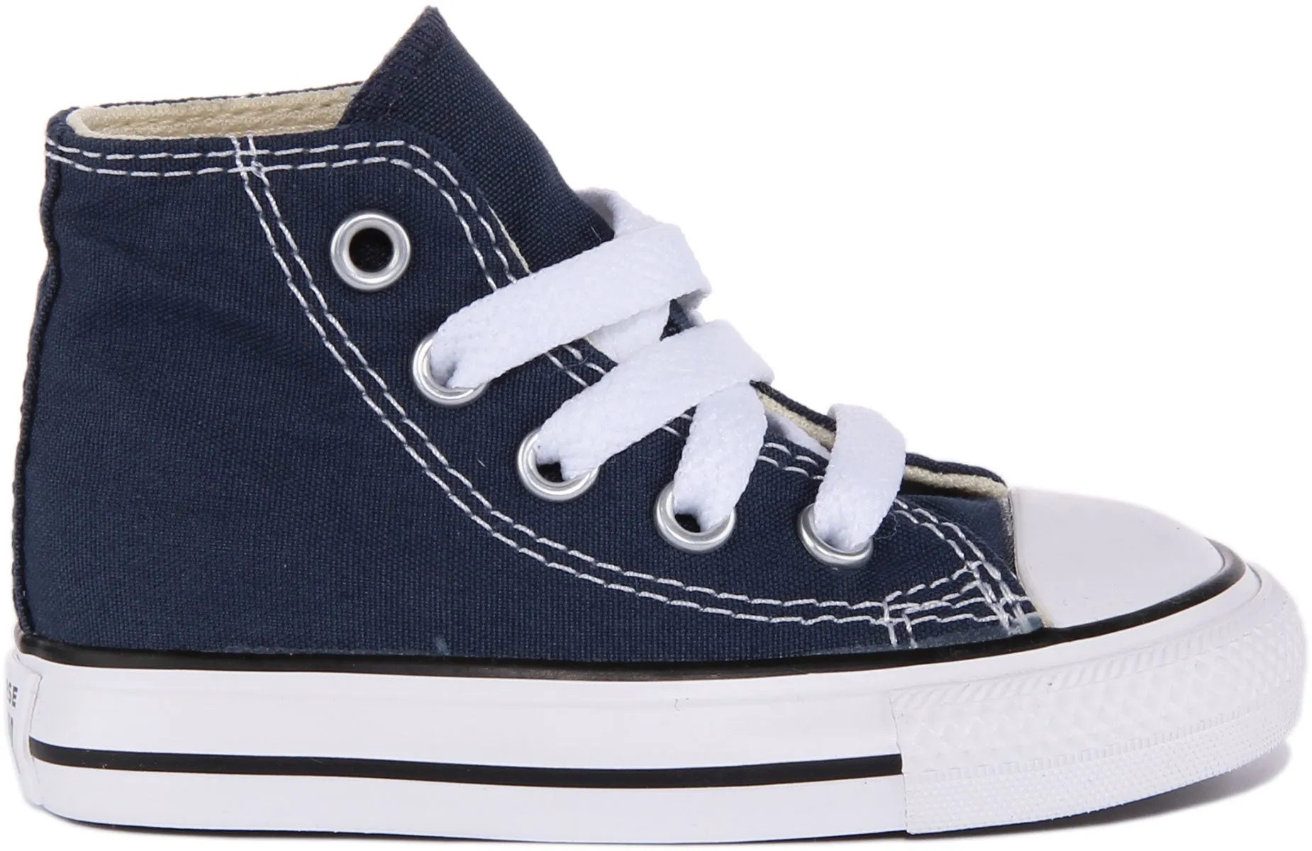 Converse All Star High in Marineblau für Babyschuhe Converse