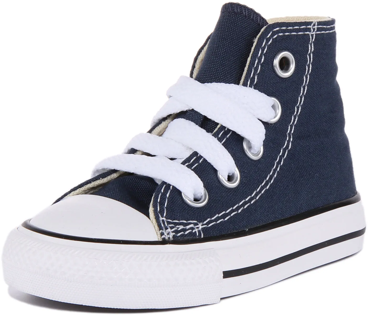 Converse All Star High in Marineblau für Babyschuhe Converse