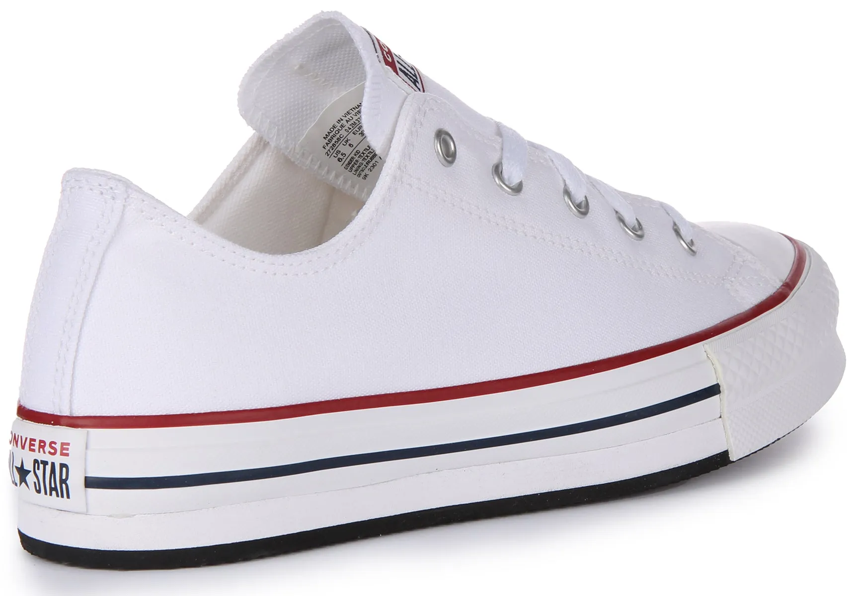 Converse All Star Low 3J256C in Weiß für Kinderschuhe Converse