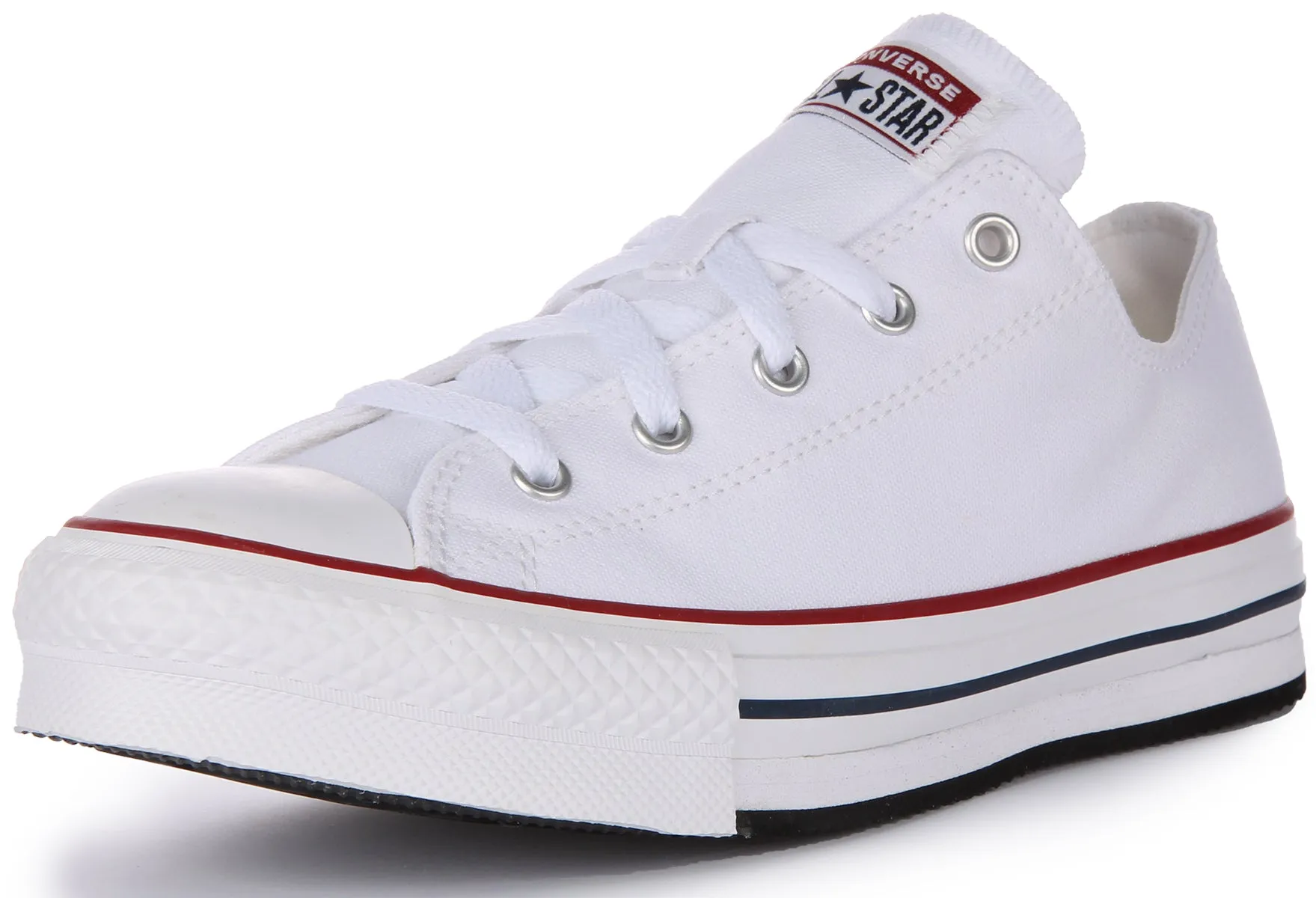 Converse All Star Low 3J256C in Weiß für Kinderschuhe Converse