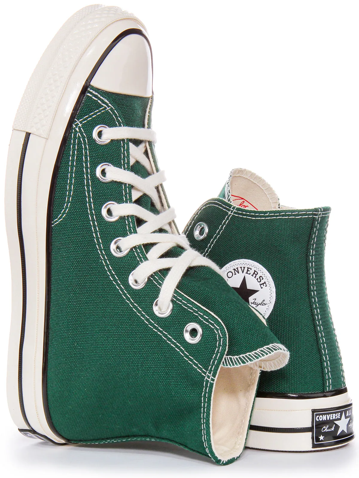 Converse Chuck 70s Hi 168508C Schuhe in Grün Converse