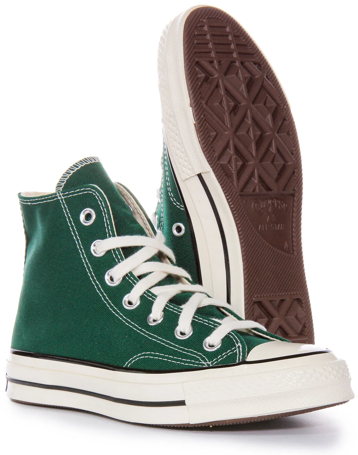 Converse Chuck 70s Hi 168508C Schuhe in Grün Converse