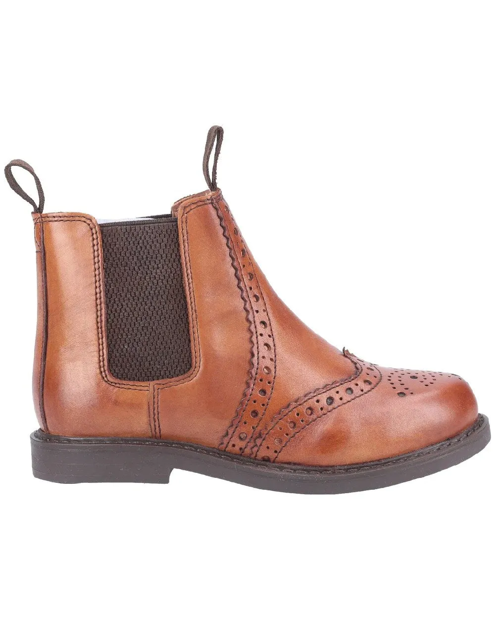 Cotswold Kinder Nympsfield Brogue Chelsea Stiefel zum Hineinschlüpfen Cotswold Schuhe