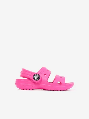 Crocs Mädchen Classic Crocs Sandale in Rosa