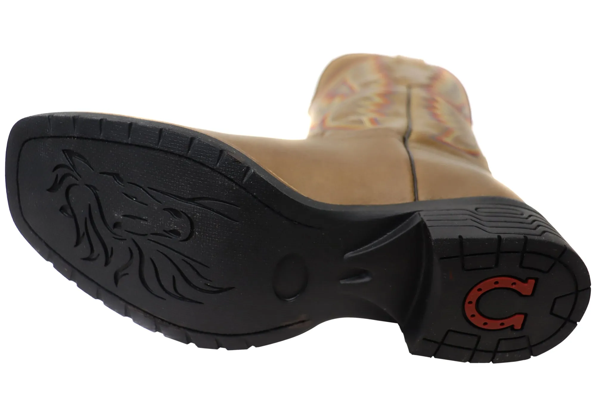 D Milton Caroline Damen Bequeme Leder Western Cowboy Stiefel D Milton Schuhe