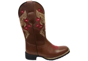 D Milton Claire Damen Bequeme Leder Western Cowboy Stiefel D Milton Schuhe