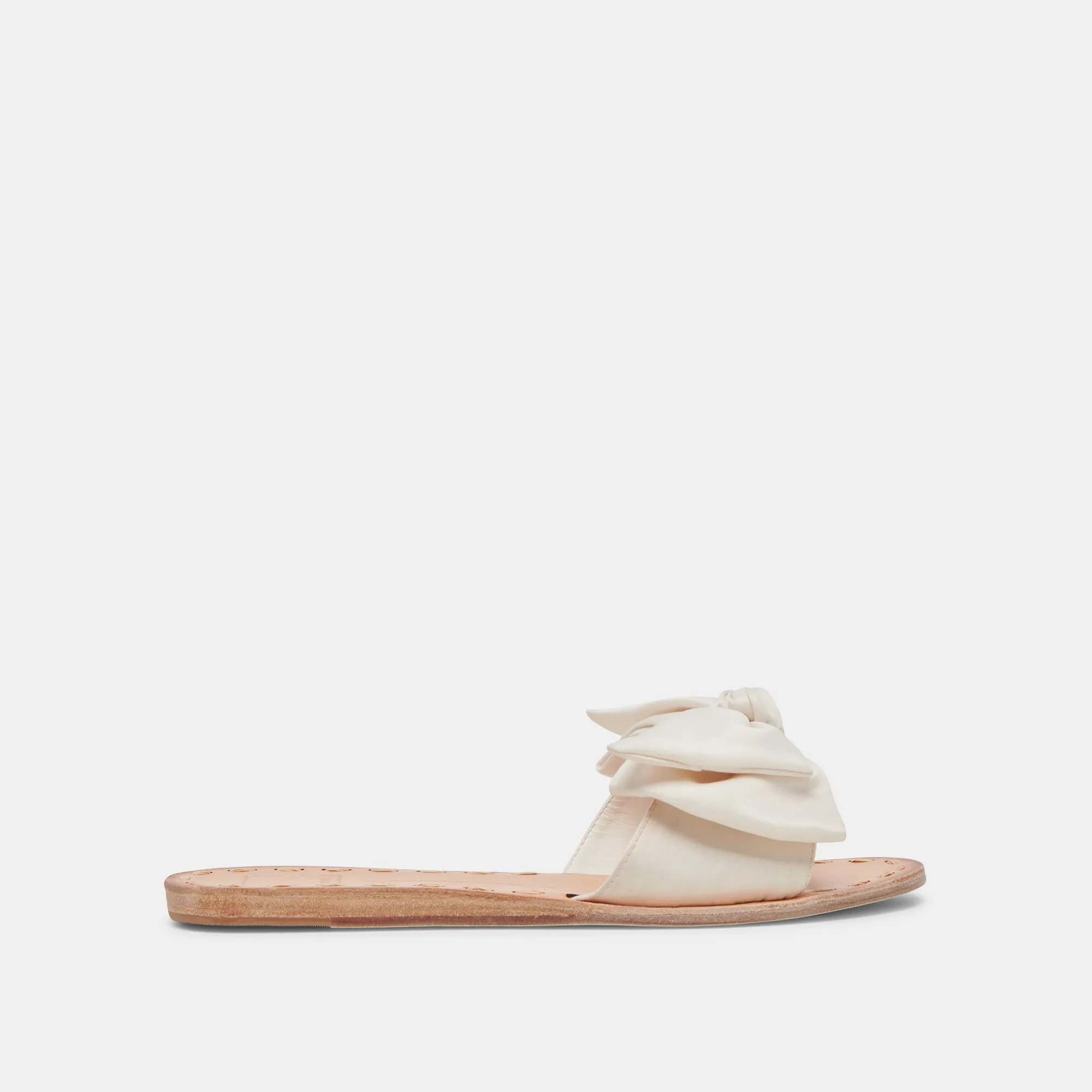 DARSEY SANDALETTEN WEIßER SATIN