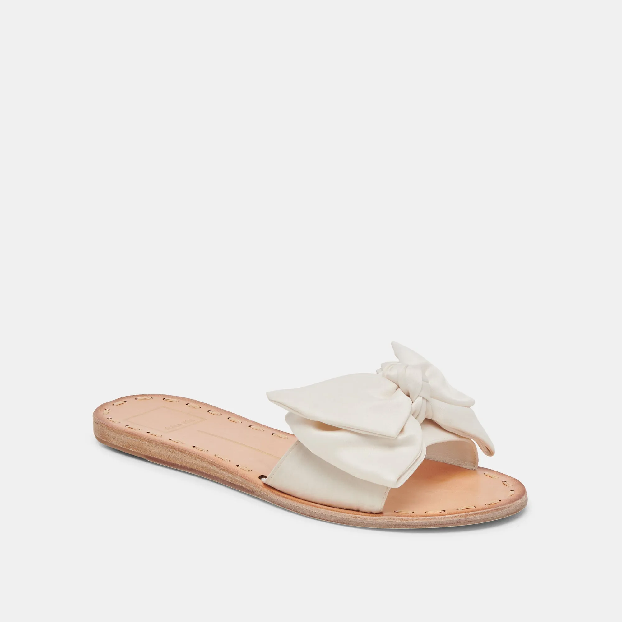 DARSEY SANDALETTEN WEIßER SATIN