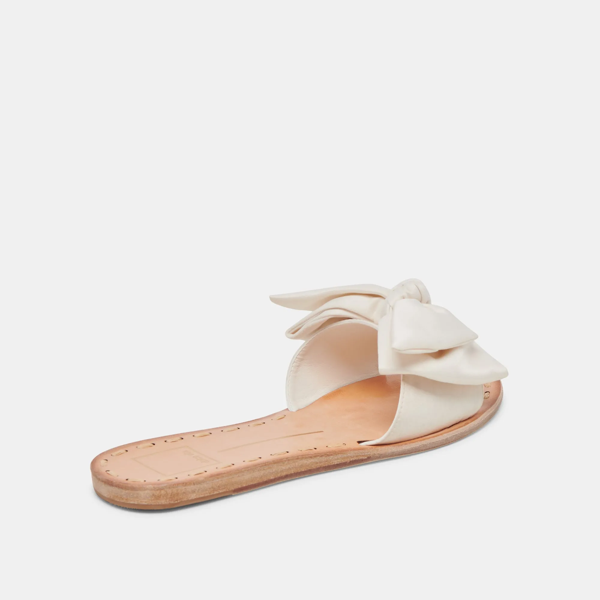 DARSEY SANDALETTEN WEIßER SATIN