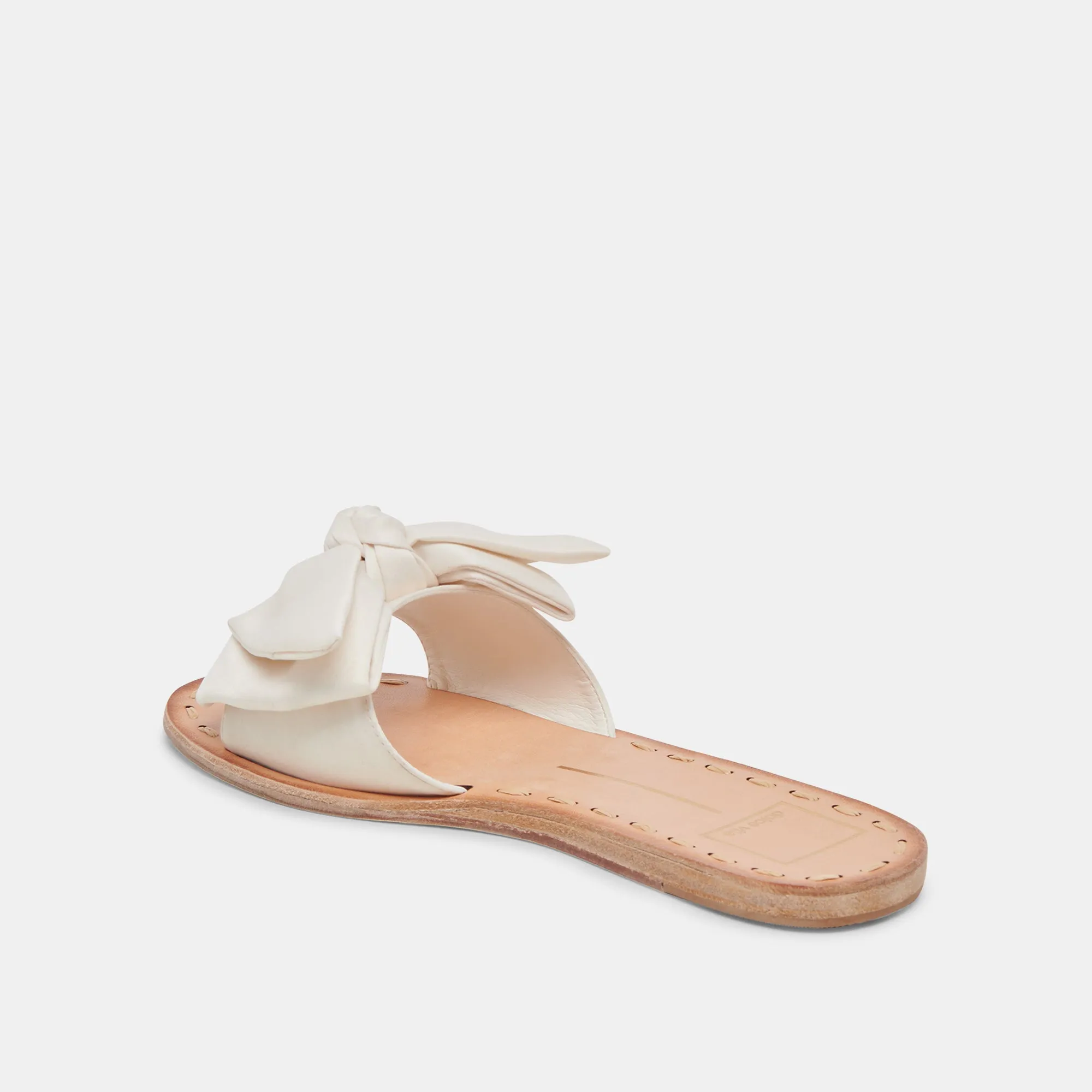 DARSEY SANDALETTEN WEIßER SATIN