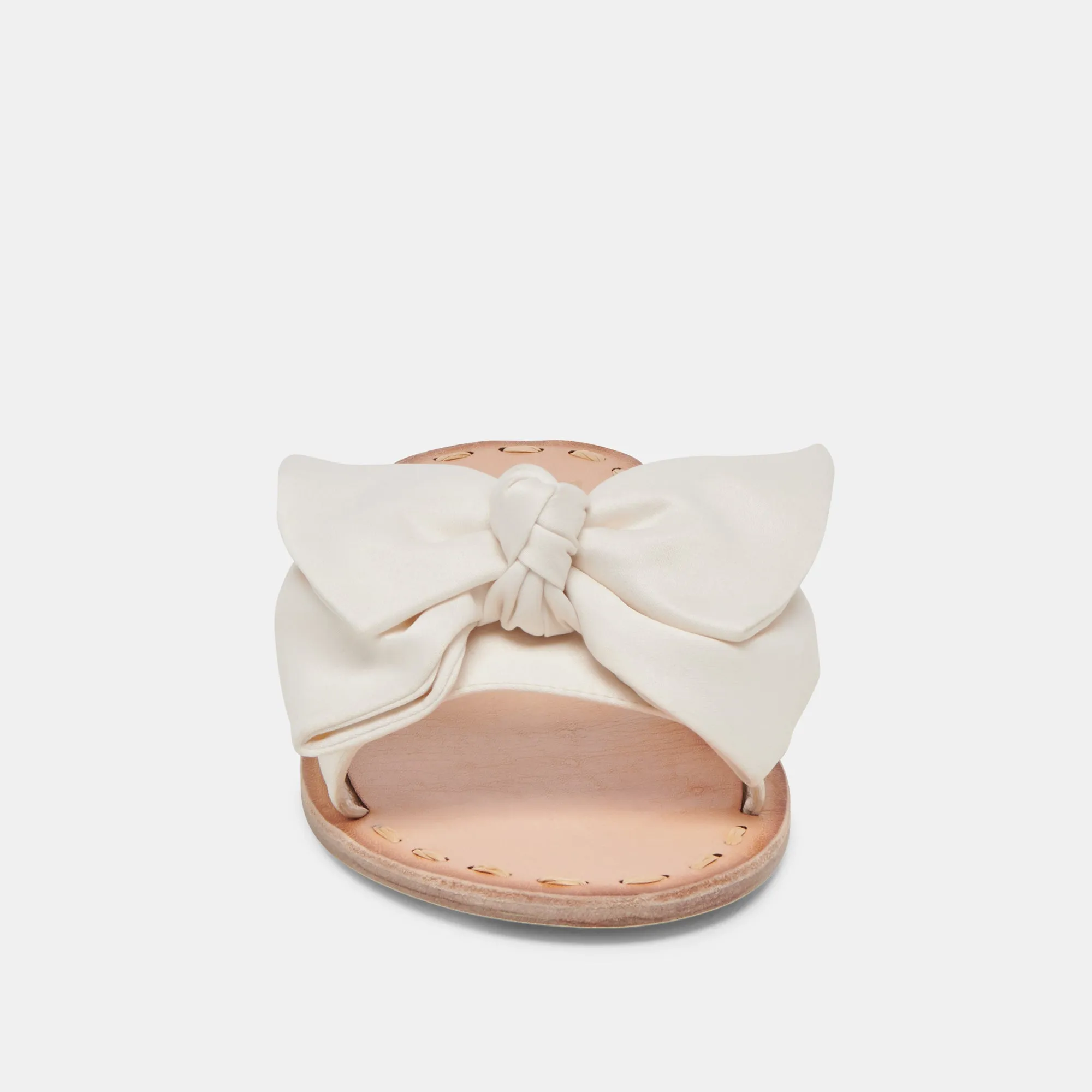 DARSEY SANDALETTEN WEIßER SATIN