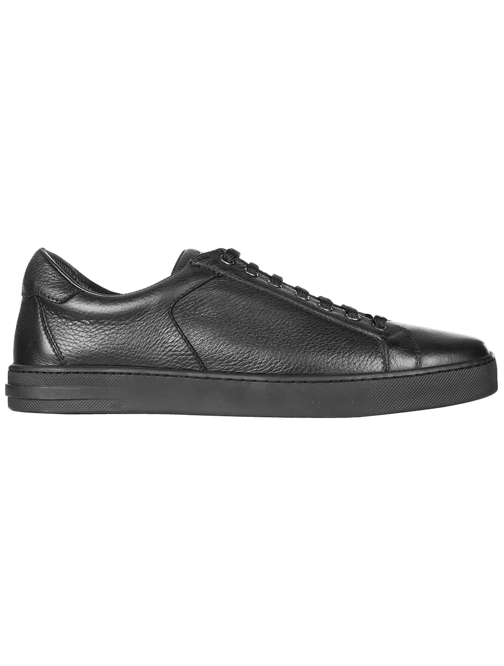 Wildleder-Sneakers Schwarz