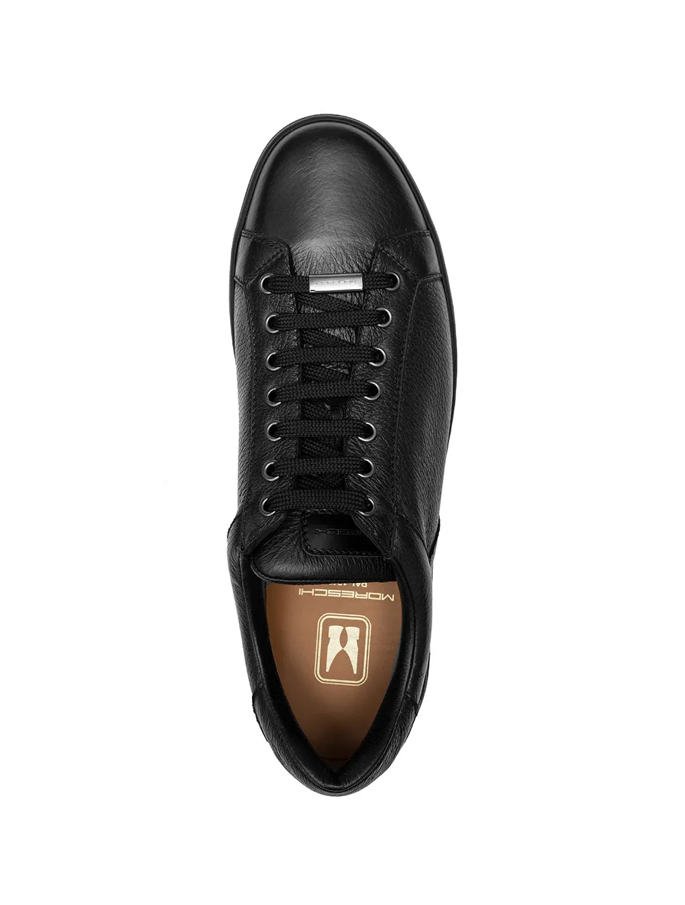 Wildleder-Sneakers Schwarz