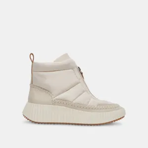 DEVLIN SNEAKERS ELFENBEIN NYLON