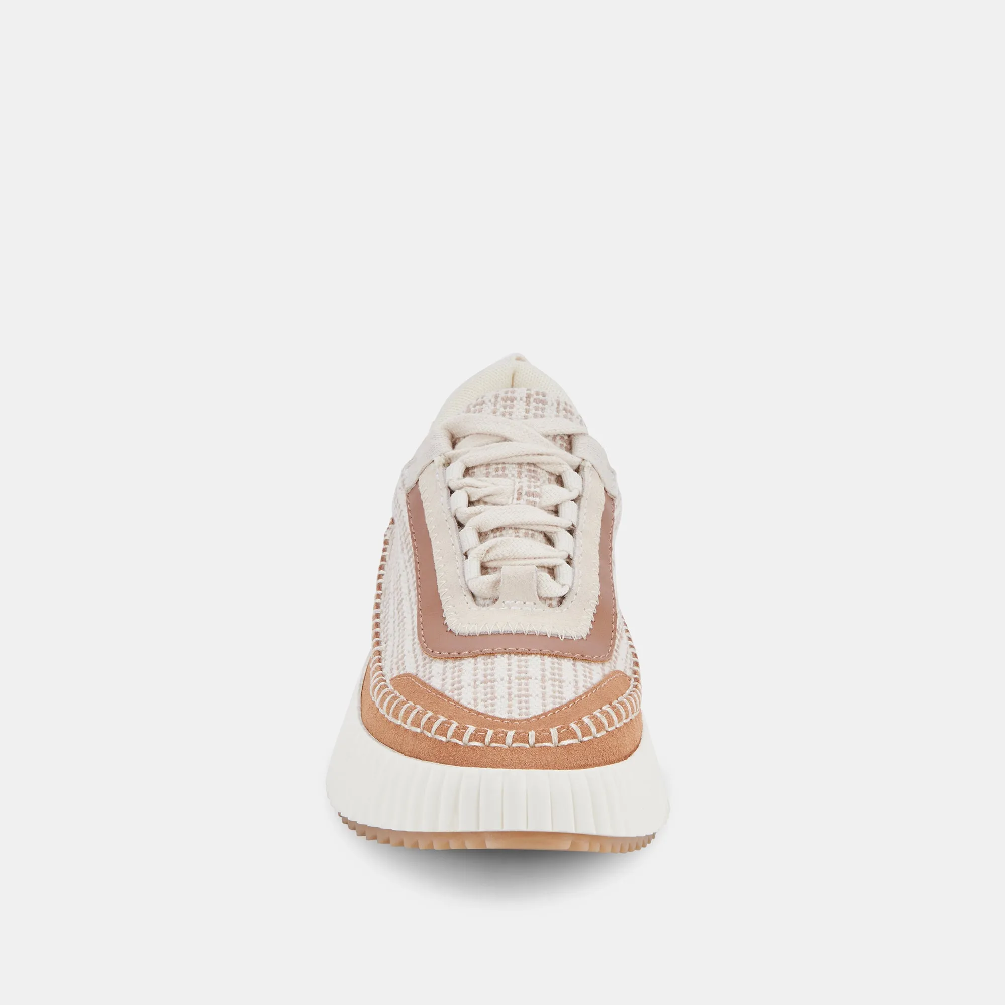 DOLEN SNEAKERS BRAUN MULTI GEWEBT
